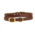 Tory Leather Co. Tory Leather Co. - 3/4" Raised And Stitched Collar w/ Space For Name Plate - Havana 22"