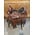 Used Western Trail Show Saddle - 17" Extra Wide
