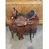 Used Western Trail Show Saddle - 17" Extra Wide
