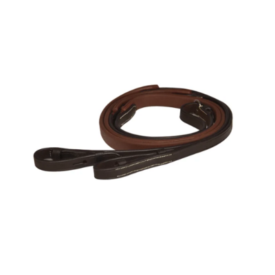 Ovation Ovation - Biothane Smooth Rubber Reins 5/8" x  54" - Brown