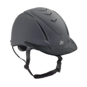 Ovation Ovation - Deluxe Schooler Helmet - Blk/Silver Vents
