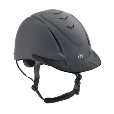 Ovation Ovation - Deluxe Schooler Helmet - Blk/Silver Vents