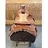 WT214 NEW David Motes Roping Saddle by Dale Fredricks Saddlesmith - 16" Wide WITH Matching Breastcollar, 2 Headstalls & 2 Reins