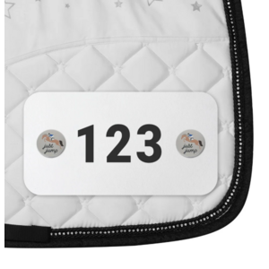 Dapplebay Dapplebay - Horse Show Number Pins  - Just Jump