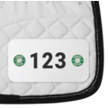 Dapplebay Dapplebay - Horse Show Number Pins  - Horses & Coffee