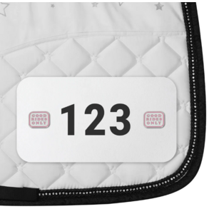 Dapplebay Dapplebay - Horse Show Number Pins  - Good Rides Only