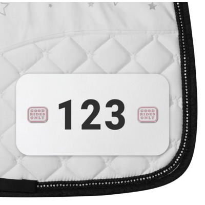 Dapplebay Dapplebay - Horse Show Number Pins  - Good Rides Only
