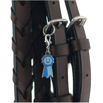 Dapplebay Dapplebay - Bridle Charm - Blue Ribbon
