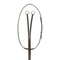 Ovation Ovation - Elite Flat Running Martingale - Dark Brown