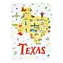 Peking Handicraft Peking Handicraft - Texas Printed Kitchen Towel - Angela Staehling
