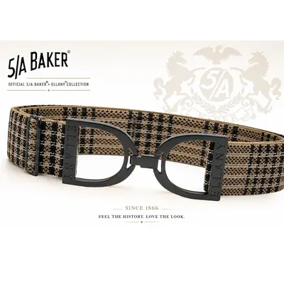 Hutson x Ellany 5/A Baker x Ellany - 1.5" Black Stirrup Elastic Belt
