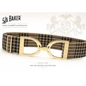 Hutson x Ellany 5/A Baker x Ellany - 1.5" Gold Stirrup Elastic Belt