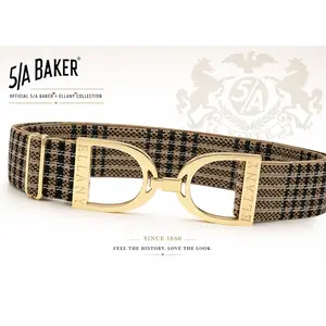 Hutson x Ellany 5/A Baker x Ellany - 1.5" Gold Stirrup Elastic Belt