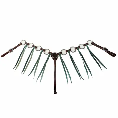 Breyer Professional's Choice - Ring & Tassel Breast Collar - Emerald