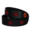 The Kenyan Collection TKC - Lady Bug Belt in Wide Width - Silver Buckle