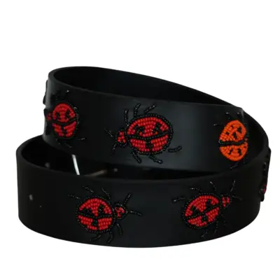 The Kenyan Collection TKC - Lady Bug Belt in Wide Width - Silver Buckle