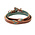 Professional's Choice - Roping Rein with Twist - Emerald/Burgundy