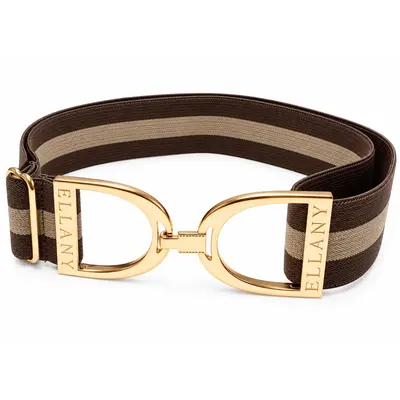 Hutson x Ellany Ellany - Vidri - 1.5" Gold Stirrup Elastic Belt