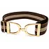 Hutson x Ellany Ellany - Vidri - 1.5" Gold Stirrup Elastic Belt
