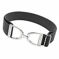 Hutson x Ellany Ellany - Smoke - 1.5" Silver Stirrup Elastic Belt