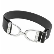 Hutson x Ellany Ellany - Smoke - 1.5" Silver Stirrup Elastic Belt