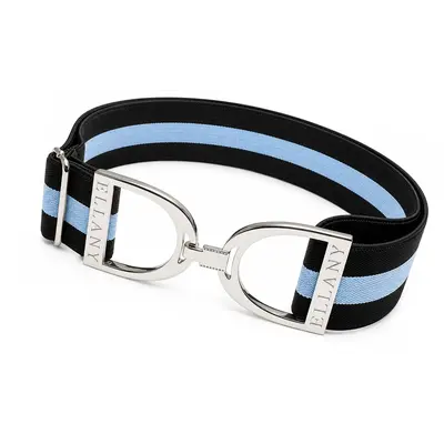 Hutson x Ellany Ellany - Kenzie - 1.5" Silver Stirrup Elastic Belt