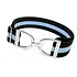 Hutson x Ellany Ellany - Kenzie - 1.5" Silver Stirrup Elastic Belt