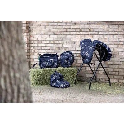 Ovation Ovation - Paddock Boot Bag - Navy Wildflower Run