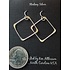 Ken's Handcrafted Jewelry KHJ - Sterling Silver Handmade Earrings - Large Square