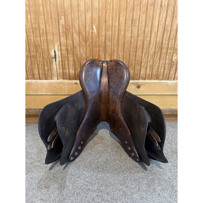 BRUNO DELGRANGE PJ Used PJ Bruno Del Grange Jump Saddle - 17”