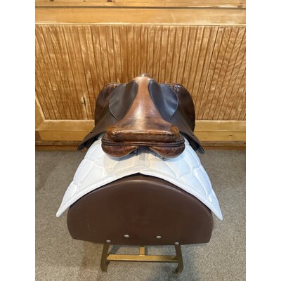 BRUNO DELGRANGE PJ Used PJ Bruno Del Grange Jump Saddle - 17”