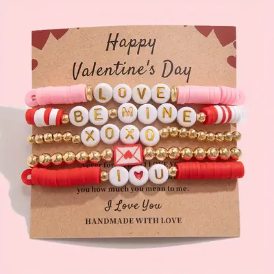 Kate Tuesday Jewelry KTJ - Be Mine Valentines Day Bracelet Set