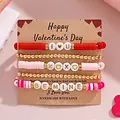 Kate Tuesday Jewelry KTJ - XOXO + Hearts Valentines Day Bracelet Set