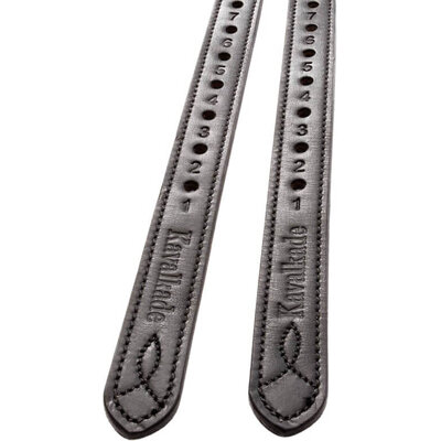 Kavalkade Kavalkade - "Soft'n Oil" Stirrup Leathers - Black