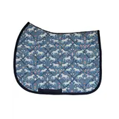 Dreamers & Schemers D&S - The Pony Island Peppermint Ponies Saddle Pad - Dressage