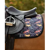Dreamers & Schemers D&S - The Pony Island Horse Skeletons Saddle Pad