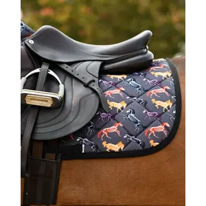 Dreamers & Schemers D&S - The Pony Island Horse Skeletons Saddle Pad