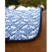 Dreamers & Schemers D&S - The Pony Island Peppermint Ponies Saddle Pad