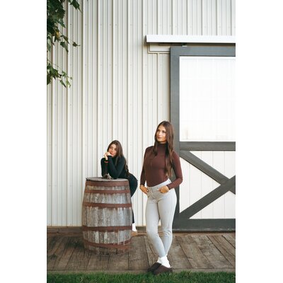 Euphoric Equestrian Euphoric Equestrian - Aspen Turtleneck - Chocolate