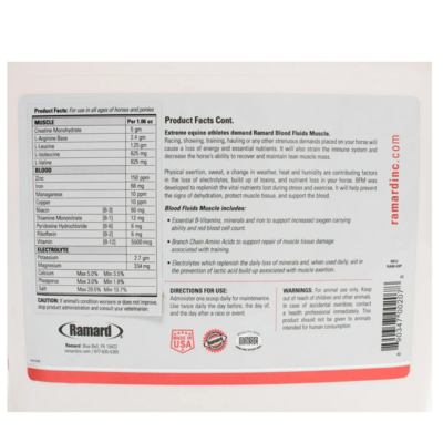 Ramard - Total Blood Fluids Muscle for Horses - 2.3lbs
