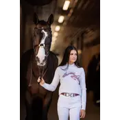 70 Degrees 70° - Salta Sparkle Sweater - Snow + Rose Metallic
