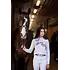 70 Degrees 70° - Salta Sparkle Sweater - Snow + Rose Metallic