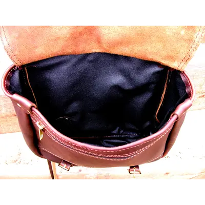 Olde Time Olde Time Saddle Bag Black With Chrome