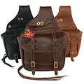 Olde Time Olde Time Saddle Bag Mahogany Brown With Brass