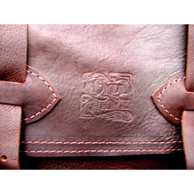 Olde Time Olde Time Saddle Bag Mahogany Brown With Brass