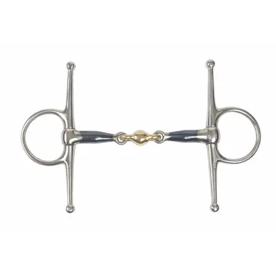Shires Shires - Blue Sweet Iron Full Cheek w/ Lozenge Bit -