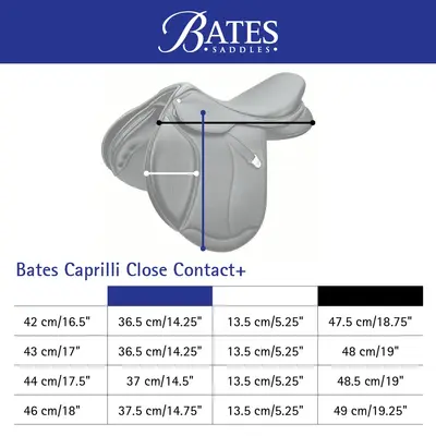 Bates Bates Caprilli Close Contact with Luxe Leather