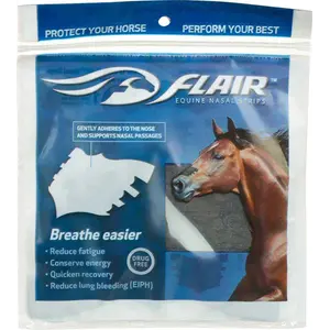 Flair Flair - Equine Nasal Strips - Black 6 Pack