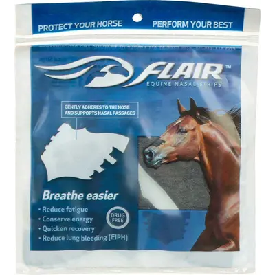 Flair Flair - Equine Nasal Strips - Black 6 Pack