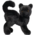 Douglas Douglas - Scaredy Black Cat